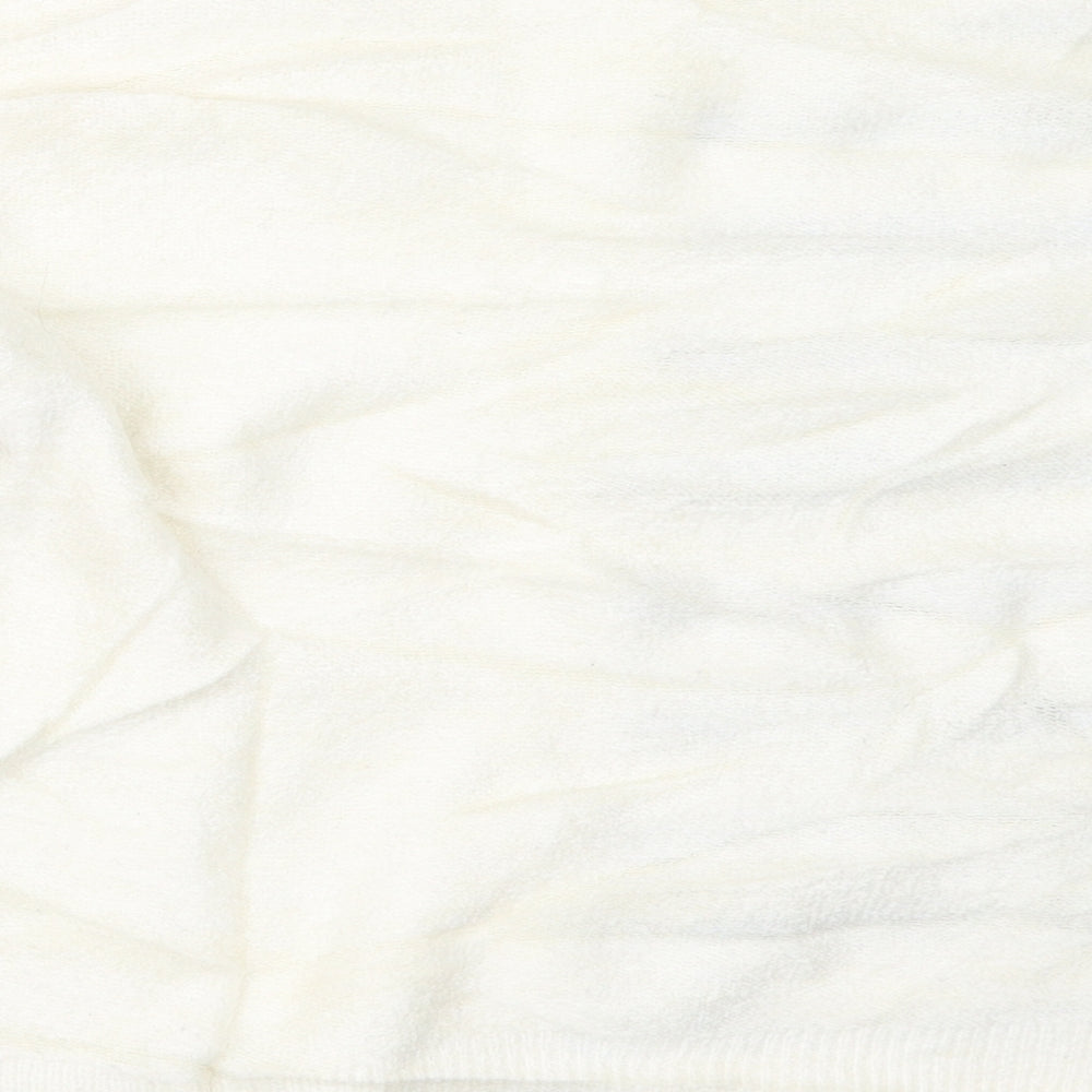 Womens UK Size S Marks and Spencer White Pullover Jumper