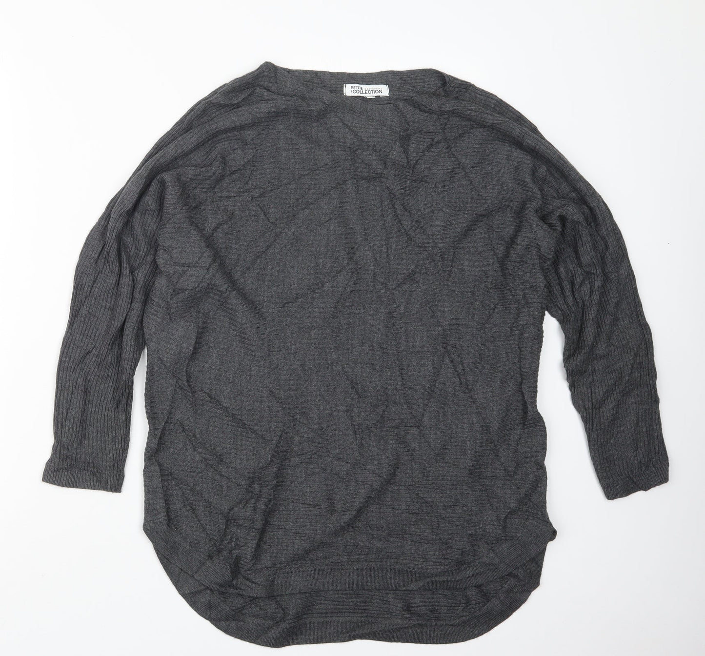 Womens UK Size 14 Debenhams Grey Pullover Jumper