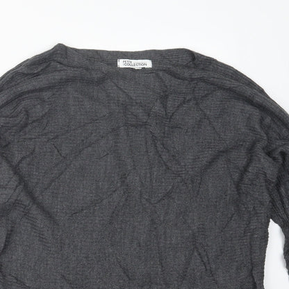 Womens UK Size 14 Debenhams Grey Pullover Jumper