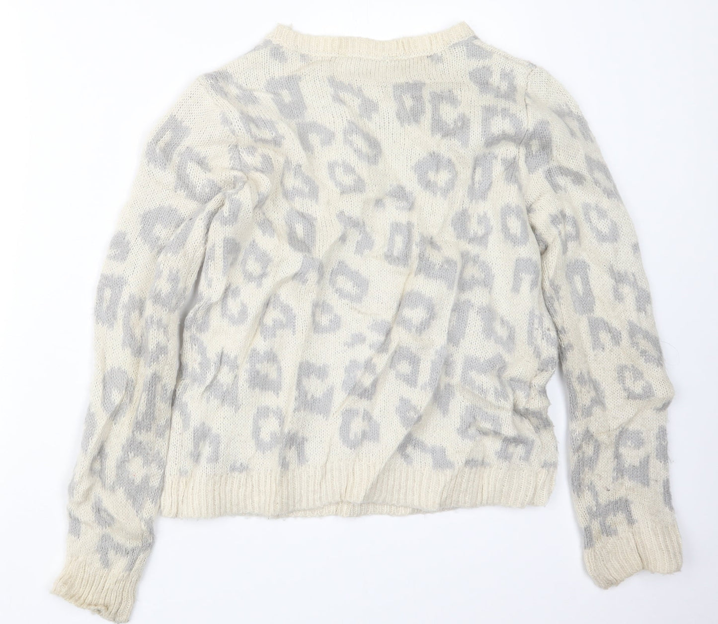 Womens UK Size 10 Dorothy Perkins White Pullover Jumper