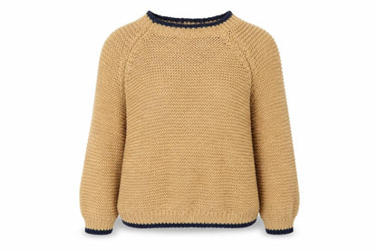Womens UK Size L Preworn Beige Pullover Jumper