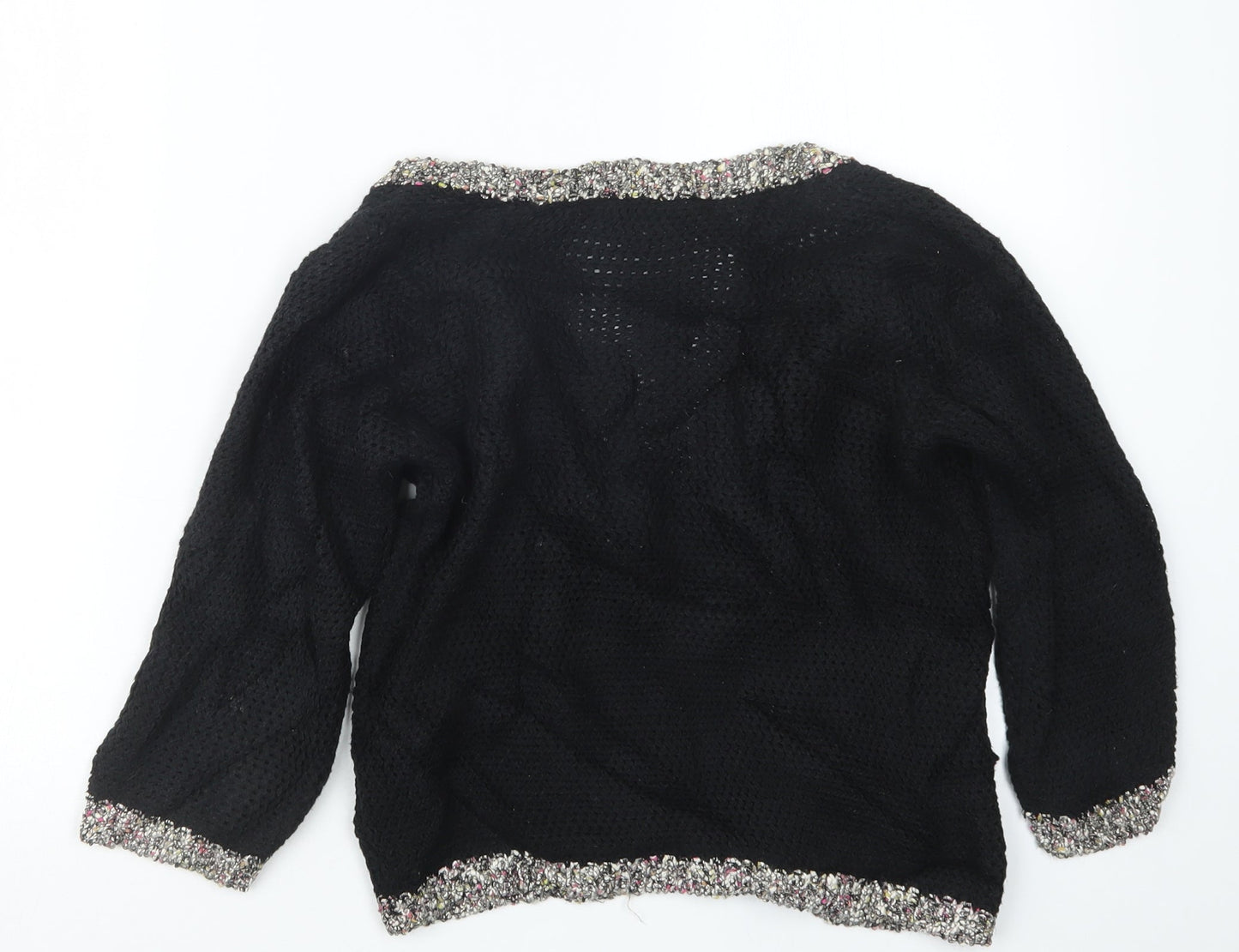 Womens UK Size 8 Marks and Spencer Black Cardigan Jumper