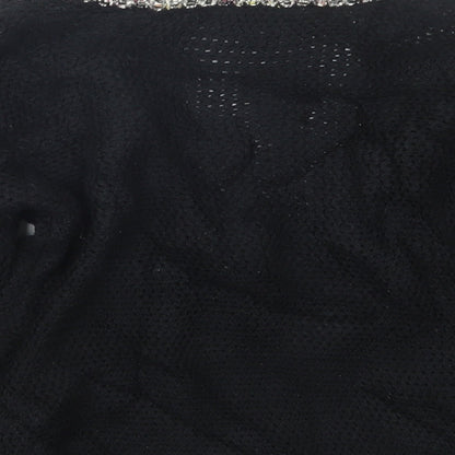 Womens UK Size 8 Marks and Spencer Black Cardigan Jumper