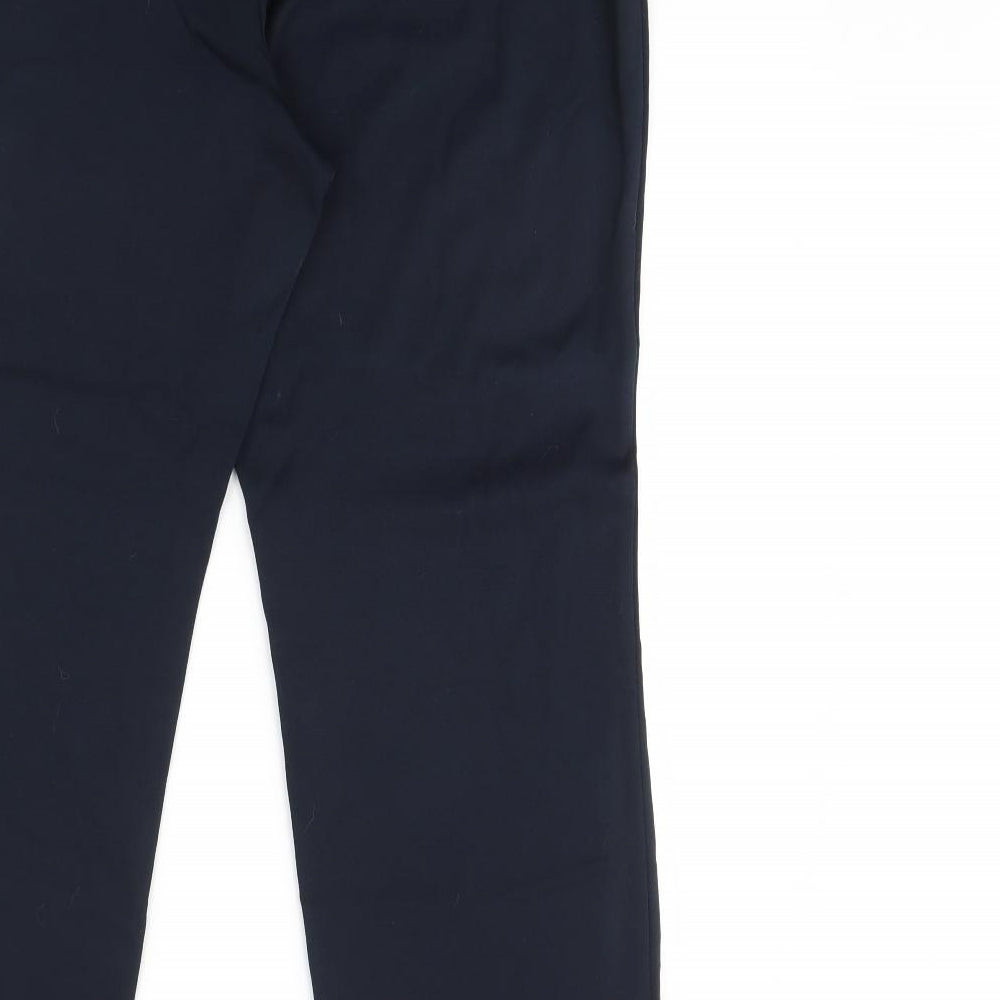 Womens UK Size 16 M&S Regular Fit  Blue Trousers
