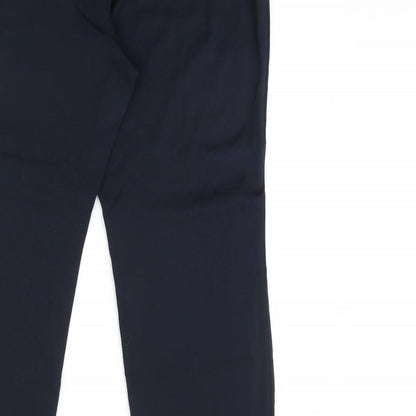 Womens UK Size 16 M&S Regular Fit  Blue Trousers