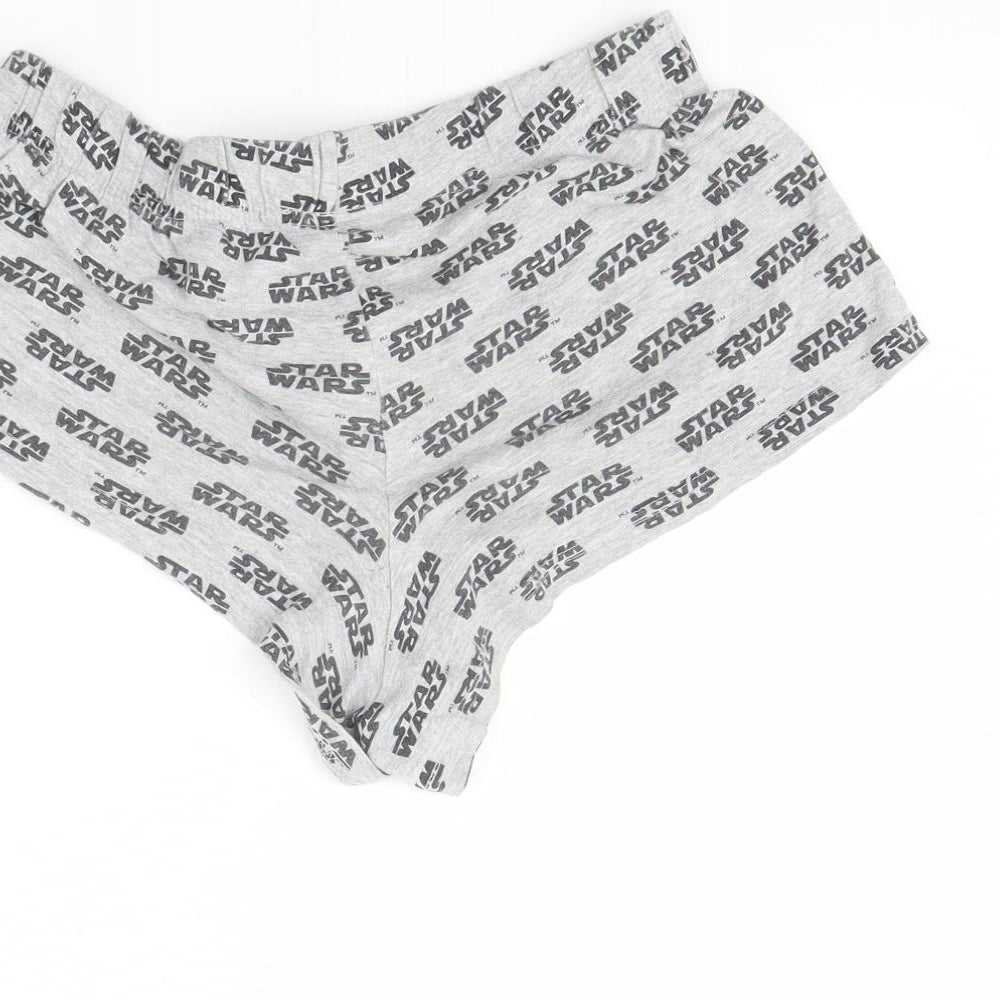 Love To Lounge Womens Grey Solid  Cami Pyjama Pants Size S  - Star wars