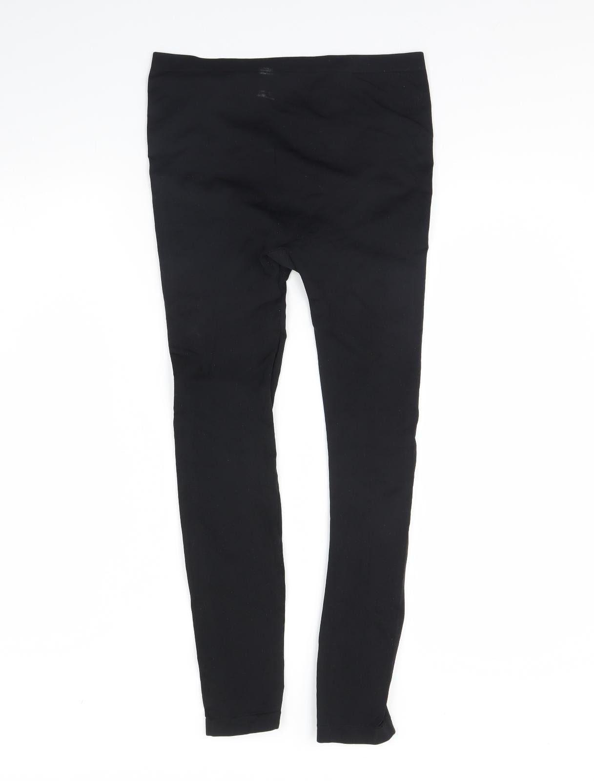 Secret Posessions Womens Black   Capri Leggings Size M L28 in