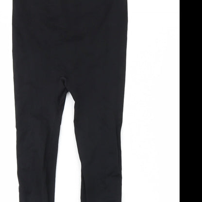 Secret Posessions Womens Black   Capri Leggings Size M L28 in
