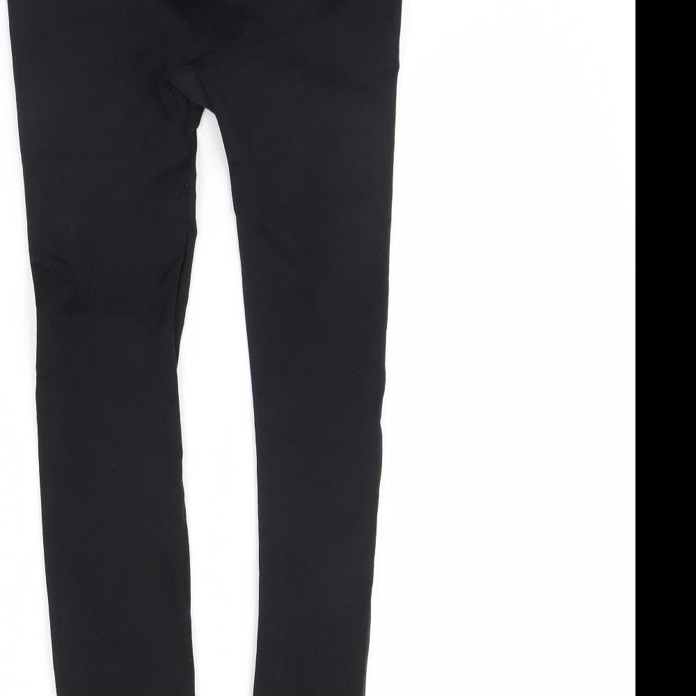 Secret Posessions Womens Black   Capri Leggings Size M L28 in