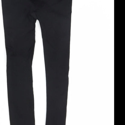 Secret Posessions Womens Black   Capri Leggings Size M L28 in