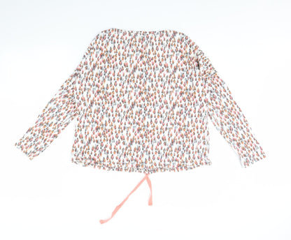 NEXT Womens White Animal Print  Cami Pyjama Top Size S