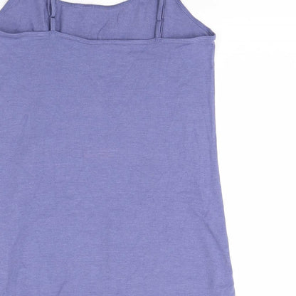 Primark Womens Blue   Basic Tank Size M