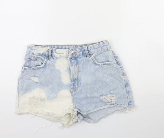 George Womens Blue  Denim Cut-Off Shorts Size 30 in