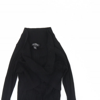 Womens UK Size 12 Miss Selfridge Black Pullover Jumper