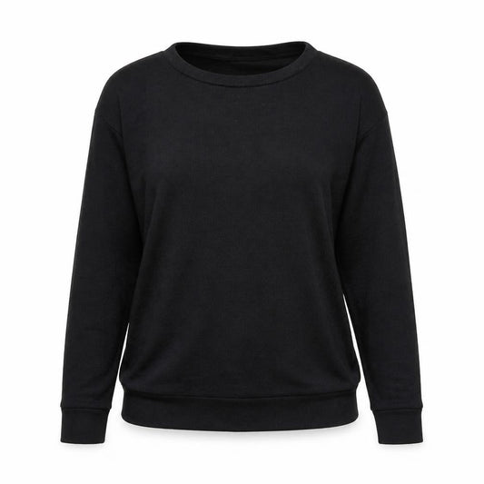 Womens UK Size S QED London Black Pullover Jumper