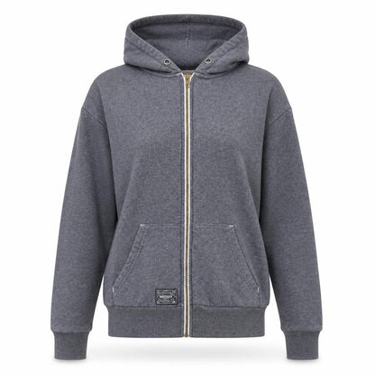 Front view of Brookhaven women’s blue jacket, size M