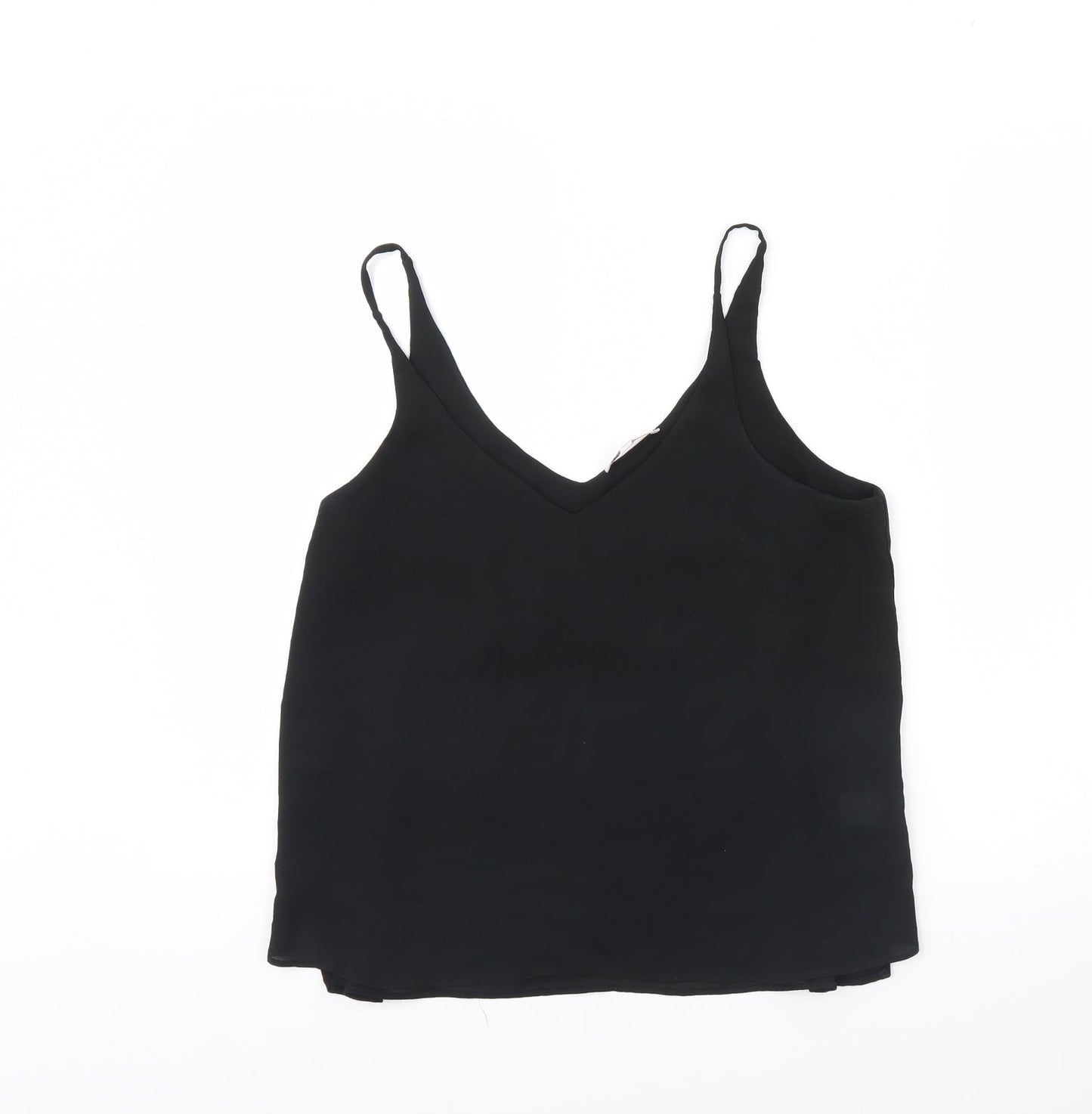 Womens UK Size 14 Blue Inc Black Basic Tank