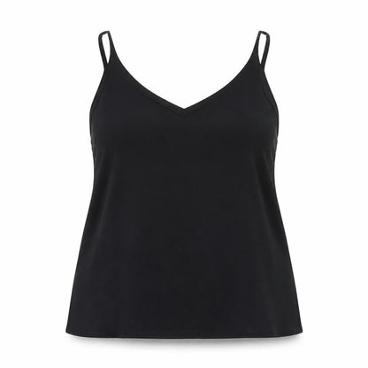Womens UK Size 14 Blue Inc Black Basic Tank