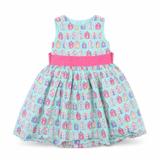 Mini Club Girls Green Spotted  Fit & Flare  Size 18 Months  - House