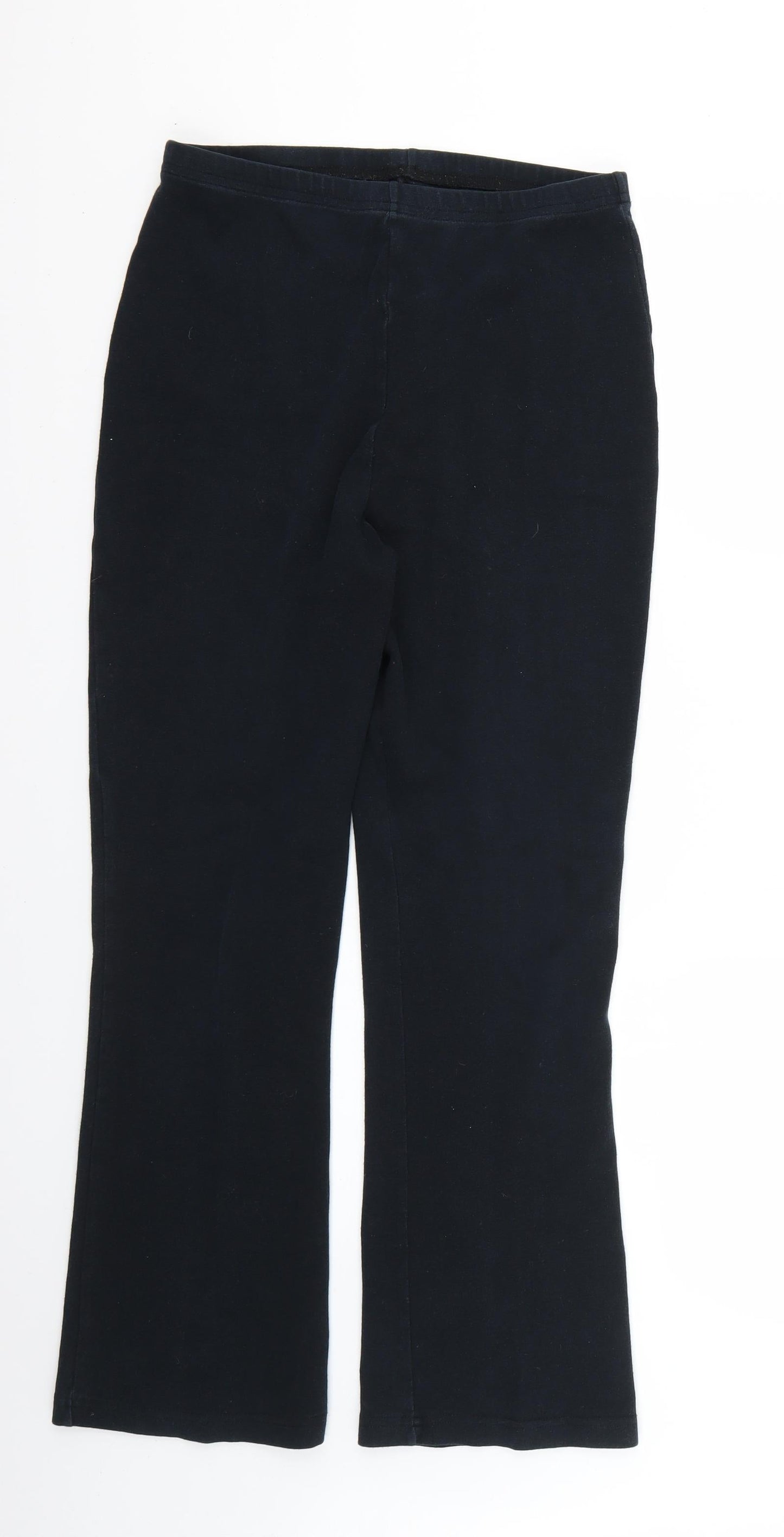 Womens UK Size 14 best basics Regular Fit  Black Trousers