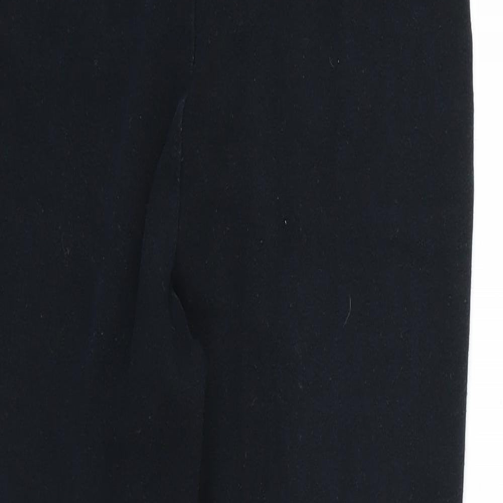 Womens UK Size 14 best basics Regular Fit  Black Trousers
