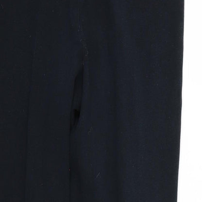 Womens UK Size 14 best basics Regular Fit  Black Trousers