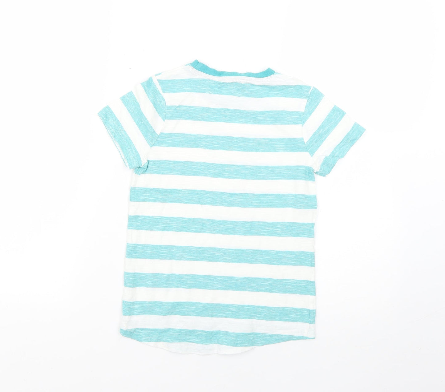 Nutmeg Boys Multicoloured Striped  Basic T-Shirt Size 5-6 Years