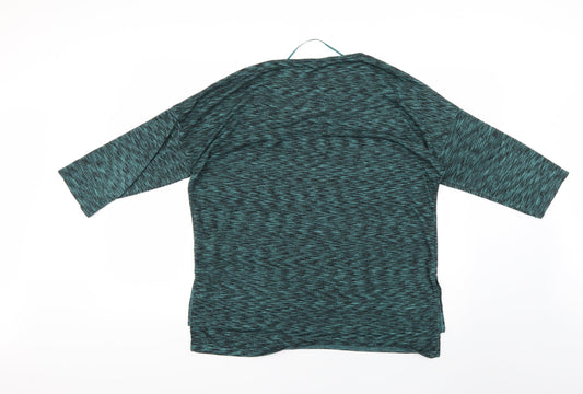 F&F Womens Green   Pullover Jumper Size 16