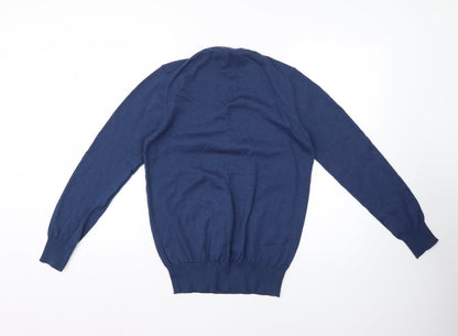 247 Mens Blue   Pullover Jumper Size S