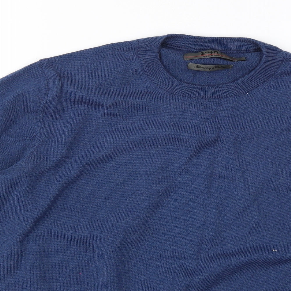247 Mens Blue   Pullover Jumper Size S