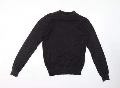 Brave Soul Mens Black   Pullover Jumper Size M