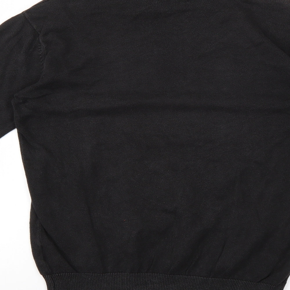 Brave Soul Mens Black   Pullover Jumper Size M