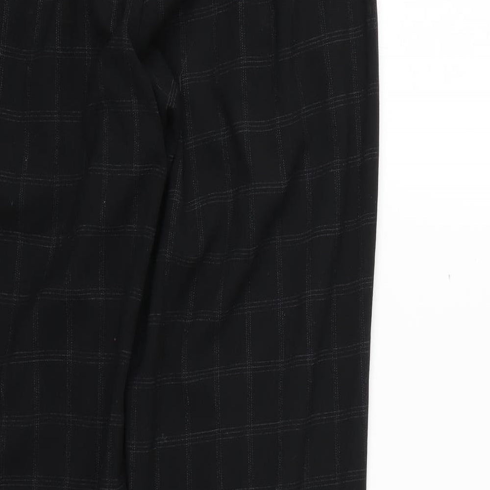 Mens UK Size  Cedar Wood State Regular Fit  Black Trousers
