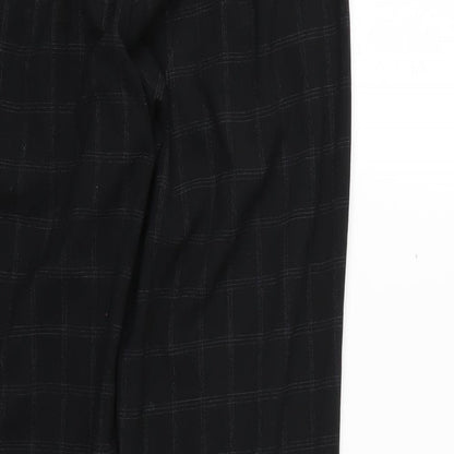 Mens UK Size  Cedar Wood State Regular Fit  Black Trousers