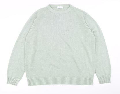 P Essentials Womens Blue  Knit Pullover Jumper Size 18