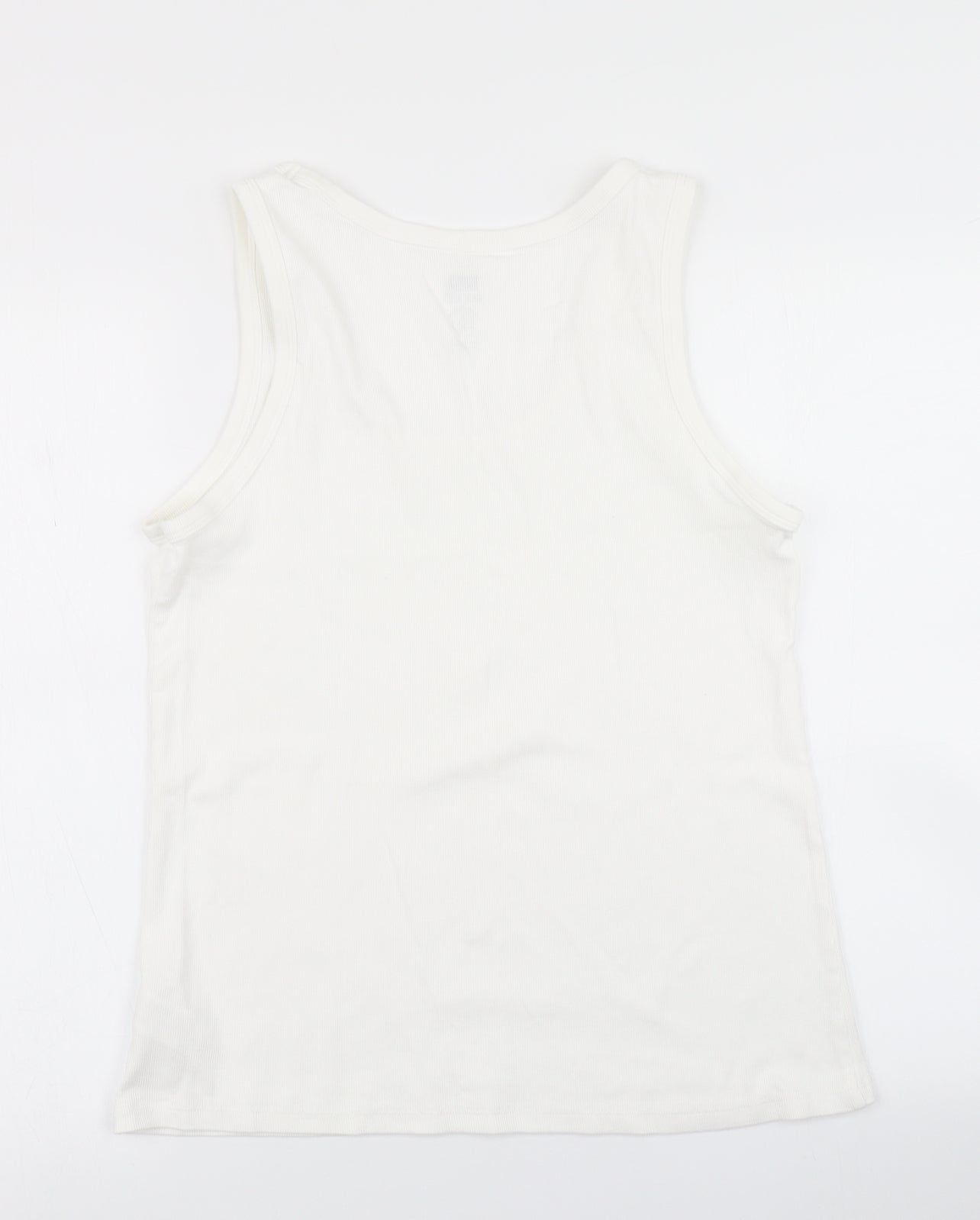 F&F Womens White   Basic Tank Size 20