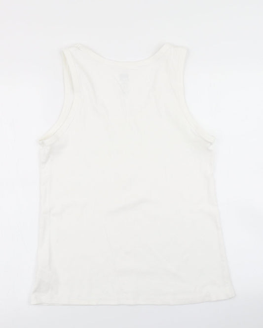 F&F Womens White   Basic Tank Size 20