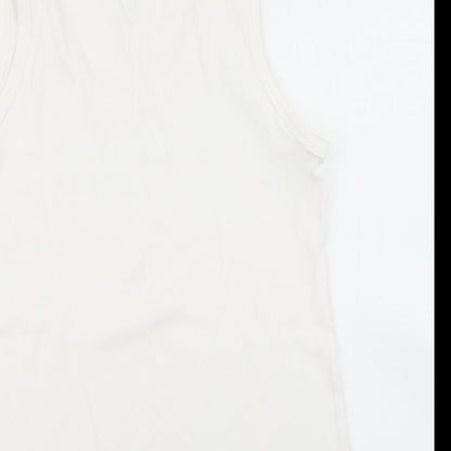 F&F Womens White   Basic Tank Size 20