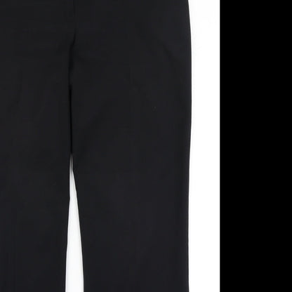 Womens UK Size 16 Marks & Spencer Regular Fit Dress Pants Black Trousers