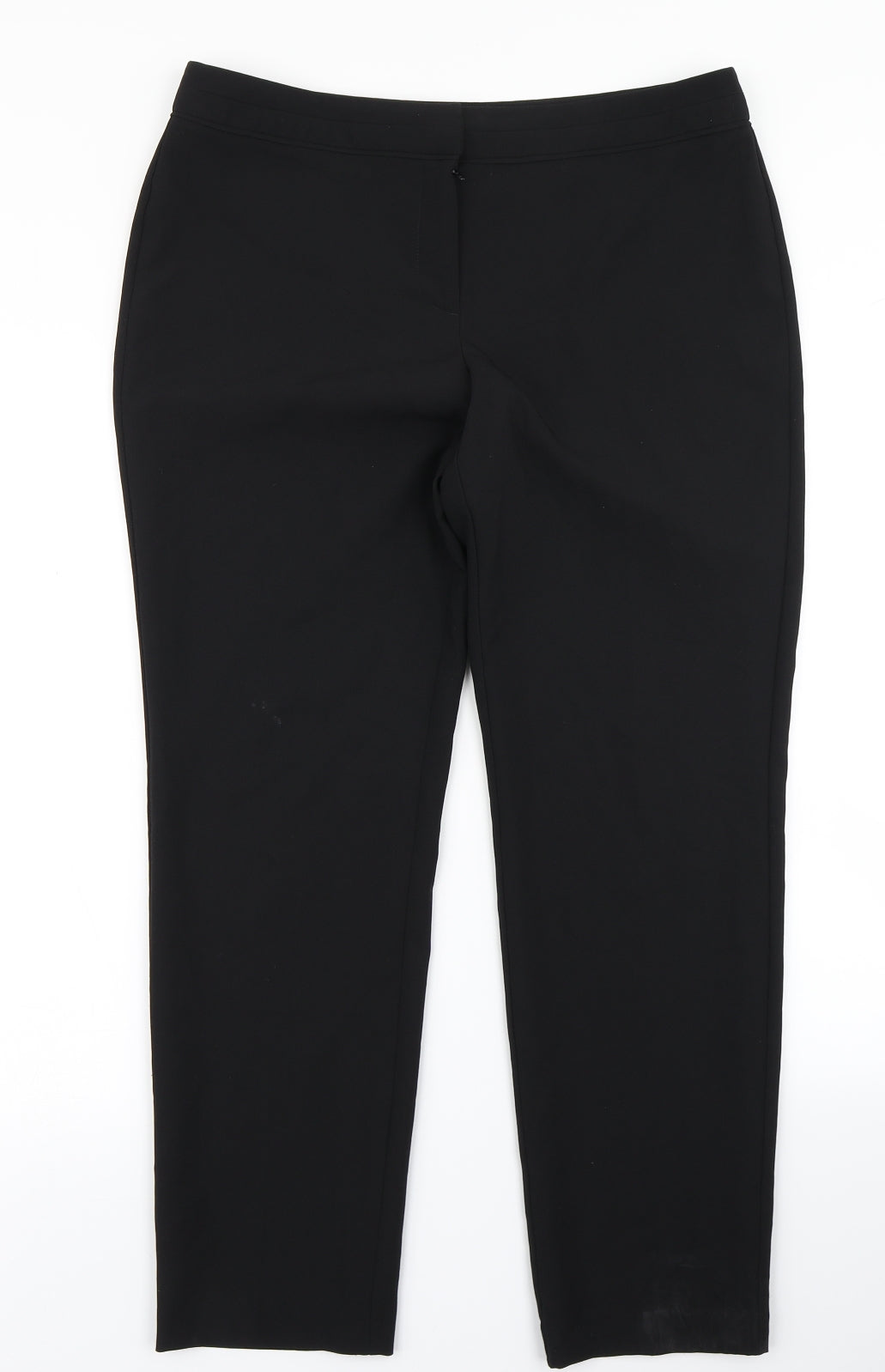 F&F Womens Black   Dress Pants Trousers Size 12 L27 in