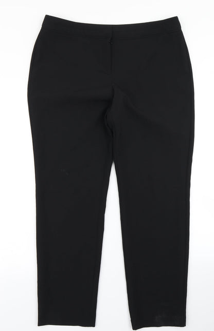 F&F Womens Black   Dress Pants Trousers Size 12 L27 in