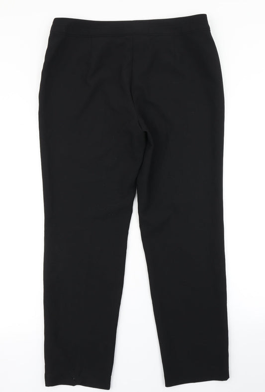 F&F Womens Black   Dress Pants Trousers Size 12 L27 in