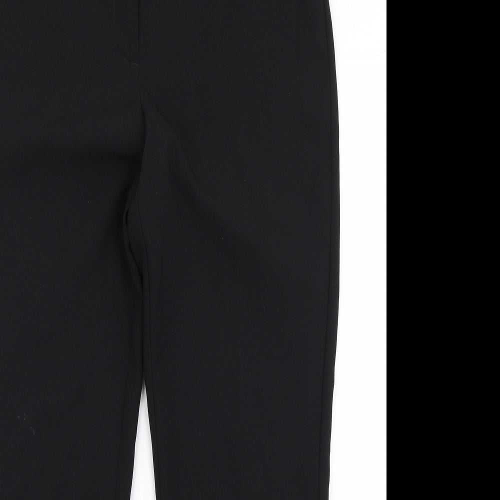 F&F Womens Black   Dress Pants Trousers Size 12 L27 in