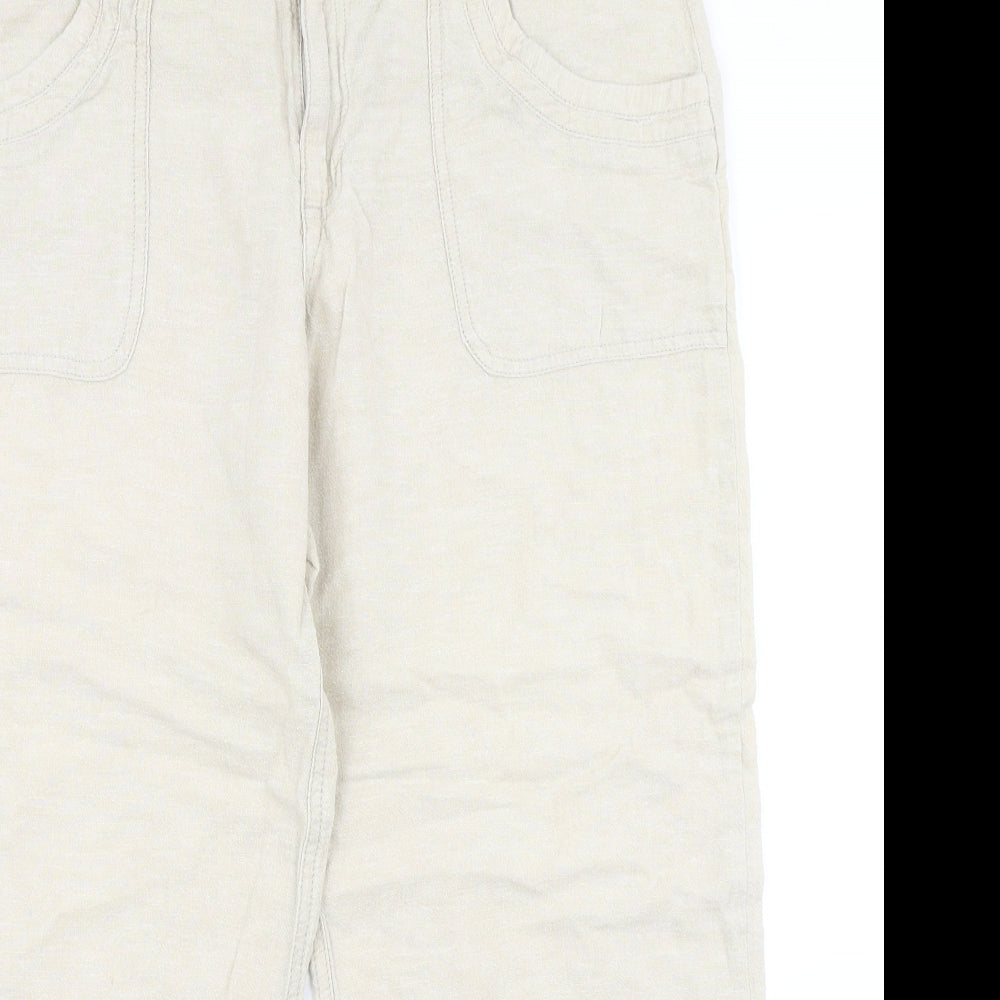 TU Womens Beige   Cargo Trousers Size 14 L25 in