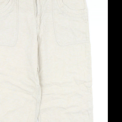 TU Womens Beige   Cargo Trousers Size 14 L25 in