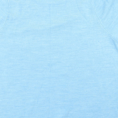 Love Knitwear Womens Blue  Knit Pullover Jumper Size 20