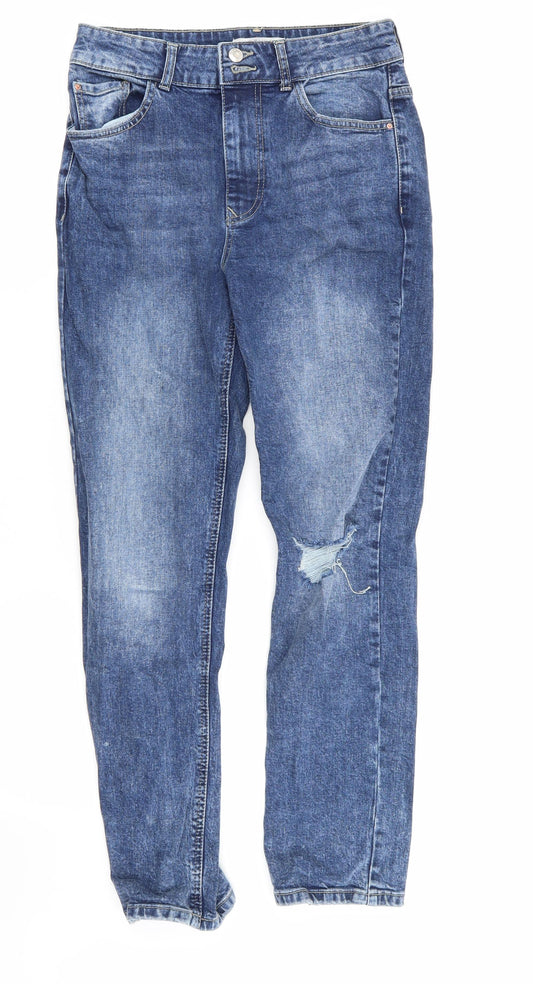 Dorothy Perkins Womens Blue   Skinny Jeans Size 10 L29 in