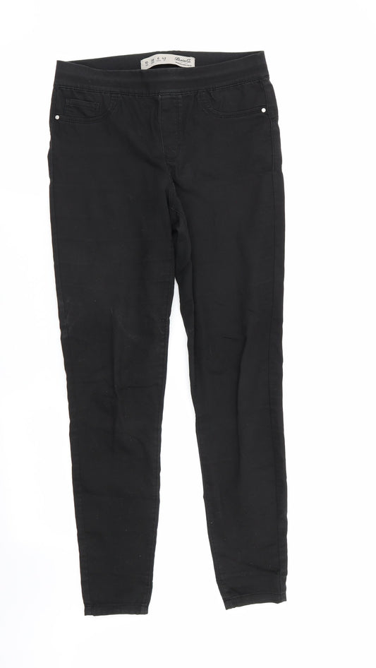Womens UK Size 10 denim and co Regular Fit Jegging Black Jeans