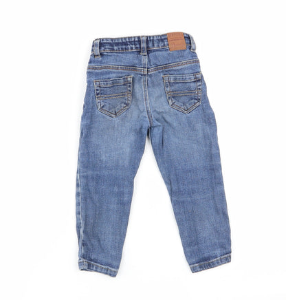 denim and co Boys Blue   Cargo Jeans Size 12-18 Months