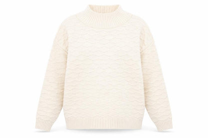 Womens UK Size M NEXT Beige Pullover Jumper